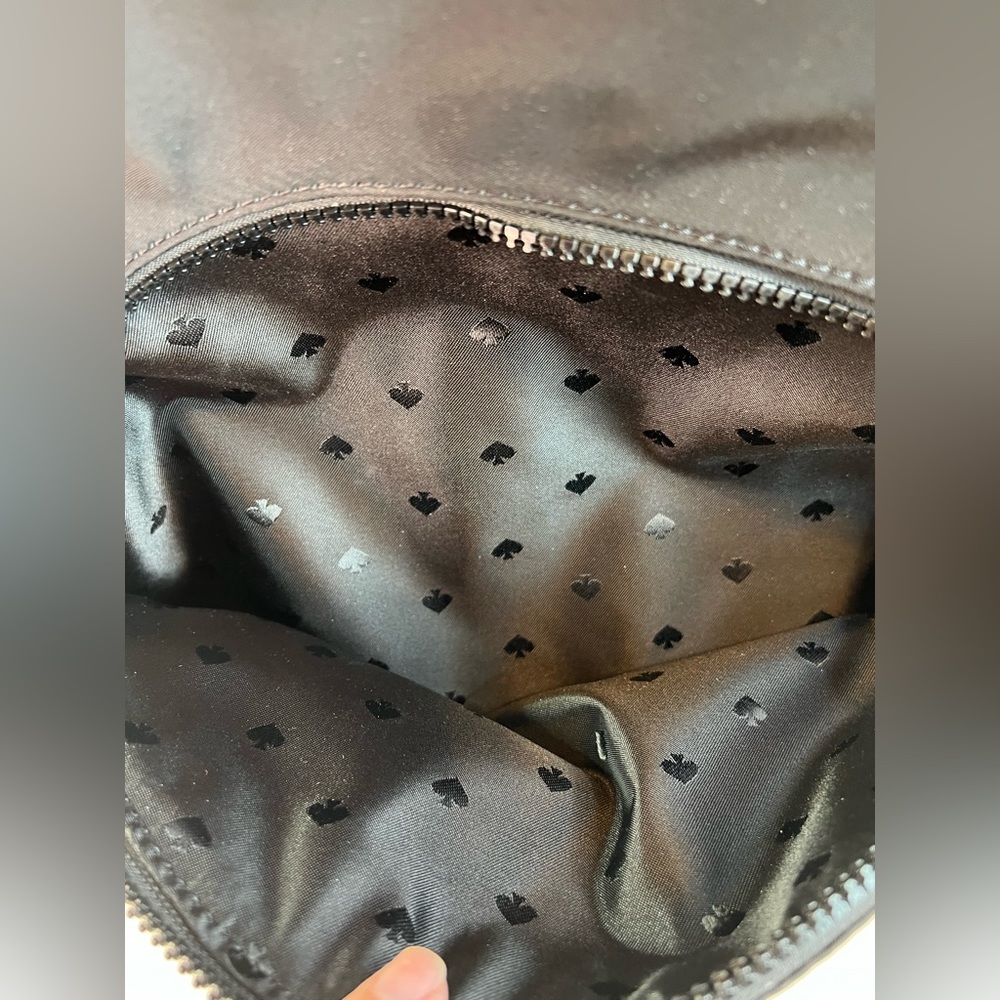 Kate Spade Karissa Black Medium Nylon Backpack - Picture 13 of 14